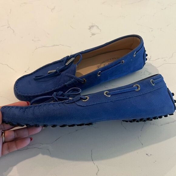 Tod’s Loafers in cobalt blue size 9 - Picture 4 of 8